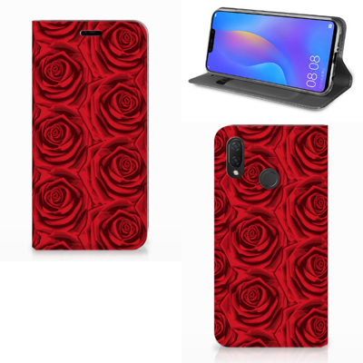 Huawei P Smart Plus Smart Cover Red Roses Huawei P Smart Plus Smart Cover Red Roses