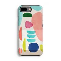 Bold Rounded Shapes: iPhone 8 Plus Tough Case - thumbnail