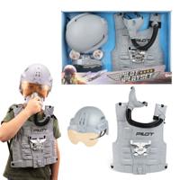 Toi Toys Verkleedset Gevechtspiloot Met Helm En Vest - thumbnail