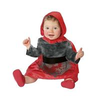 Atosa Roodkapjeskostuum voor meisjes, baby, 24 maanden