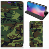 Xiaomi Mi 9 Hoesje met Magneet Army Dark