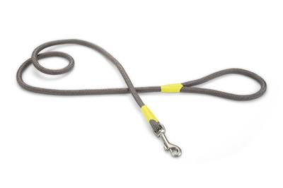 Beeztees Nikra - Hondenriem - Lichtgrijs - 125 Cm X 10 Mm