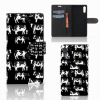 Sony Xperia XZ | Sony Xperia XZs Telefoonhoesje met Pasjes Koetjes