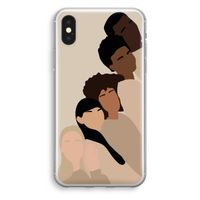 Sweet creatures: iPhone X Transparant Hoesje - thumbnail