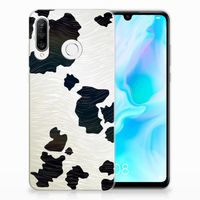 Huawei P30 Lite TPU Hoesje Koeienvlekken - thumbnail