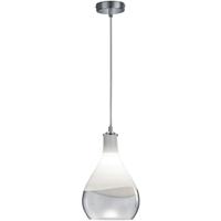 Led Hanglamp - Hangverlichting - Trion Kinton - E14 Fitting - Rond - Mat Chroom - Aluminium