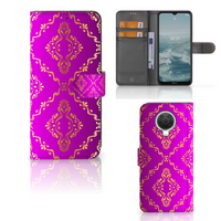 Wallet Case Nokia G10 | G20 Barok Roze - thumbnail