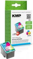 KMP Inktcartridge vervangt HP 343, C8766EE Compatibel Cyaan, Magenta, Geel H26 1024,4343