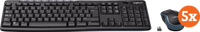 Logitech MK270 Draadloos Toetsenbord en Muis QWERTY 5-Pack - thumbnail