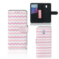 Xiaomi Redmi 8A Telefoon Hoesje Waves Roze