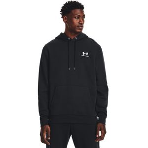 Under Armour Essential Fleece Hoodie Zwart Wit