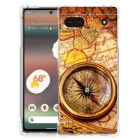 Google Pixel 6A Telefoonhoesje met valbescherming Kompas - thumbnail