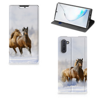 Samsung Galaxy Note 10 Hoesje maken Paarden - thumbnail