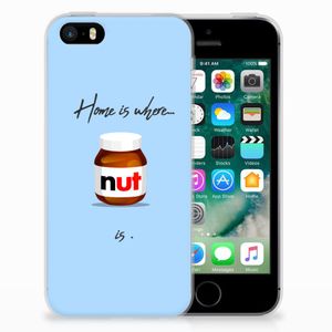 Apple iPhone SE | 5S Siliconen Case Nut Home