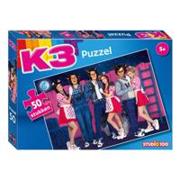 Studio 100 Legpuzzel 3 Biggetjes en de Wolven, 50st.