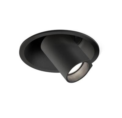 Wever & Ducre - Bliek Round Petit 1.0 Spot Zwart