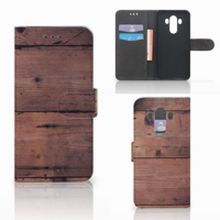 Huawei Mate 10 Pro Book Style Case Old Wood