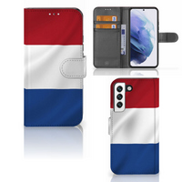 Samsung Galaxy S22 Bookstyle Case Nederlandse Vlag - thumbnail