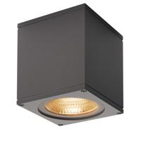 SLV Plafond- wandspot Big Theo 17,5w - 3000K - 15cm antraciet 234535 - thumbnail