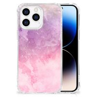 Back Cover iPhone 14 Pro Pink Purple Paint - thumbnail