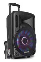 Fenton FT12LED actieve 700W mobiele 12 inch speaker met LED-show