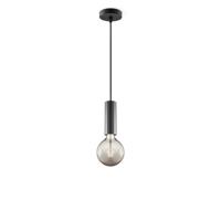 Home sweet home hanglamp Saga zwart Globe g125 - smoke - thumbnail