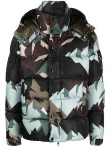 Moncler Mosa hooded puffer jacket - Vert