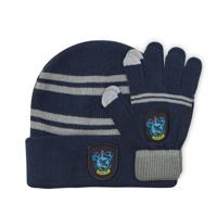 Harry Potter Beanie & Gloves Set For Kids Ravenclaw