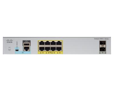 Cisco Catalyst 2960-L Managed L2 Gigabit Ethernet (10/100/1000) Power over Ethernet (PoE) 1U Grijs Cisco Catalyst 2960-L Managed L2 Gigabit Ethernet (10/100/1000) Power over Ethernet (PoE) 1U Grijs