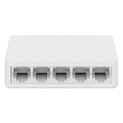 Manhattan 560672 netwerk-switch Unmanaged Fast Ethernet (10/100) Wit