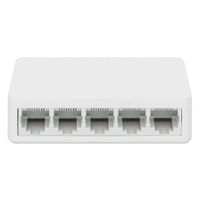 Manhattan 560672 netwerk-switch Unmanaged Fast Ethernet (10/100) Wit - thumbnail