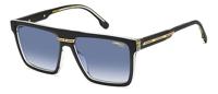 Carrera VICTORY C 03/S BLACK CRYSTAL/DARK BLUE SHADED 58/16/145 Mensbrillen Zonnebrillen