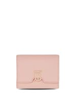 Burberry portefeuille pliant en cuir grainé - Rose - thumbnail