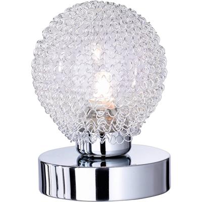 Led Tafellamp - Tafelverlichting - Trion Ware - G9 Fitting - Rond - Glans Chroom - Aluminium