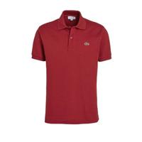 Lacoste regular fit polo rood