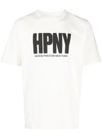 Heron Preston t-shirt en coton à logo imprimé - Blanc