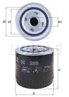 Oliefilter MAHLE, Diameter (mm)93mm, u.a. für Ford, Jeep, Dodge, Ford Usa, Rover, Chrysler, Cadillac, Mazda, MG