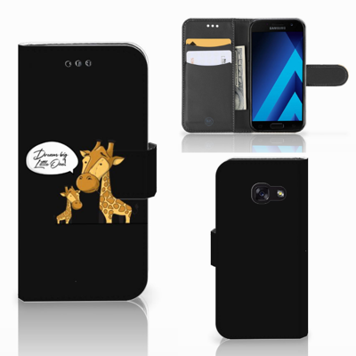Samsung Galaxy A3 2017 Leuk Hoesje Giraffe