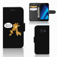 Samsung Galaxy A3 2017 Leuk Hoesje Giraffe