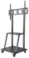 Manhattan 461665 flat panel vloer standaard Portable flat panel floor stand Zwart 2,54 m (100 ) - thumbnail