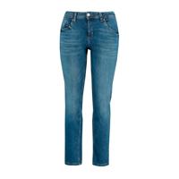 MS Mode straight fit jeans blauw