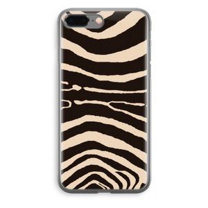 Arizona Zebra: iPhone 8 Plus Transparant Hoesje