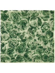 Burberry foulard Rose en soie - Vert