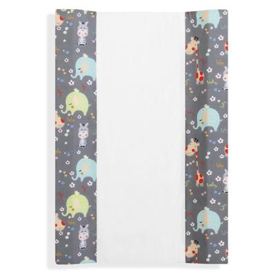 Interbaby Aankleedkussen Jungle 80 X 55 Cm Pvc Donkergrijs-s