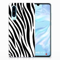 Huawei P30 TPU Hoesje Zebra - thumbnail