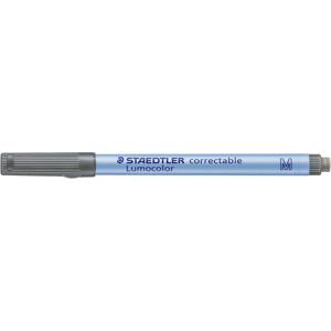 Staedtler Lumocolor Correctable markeerstift 1 stuk(s) Fijne punt Zwart