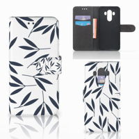 Huawei Mate 10 Pro Hoesje Leaves Blue