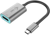i-tec USB-C naar DisplayPort Metaal Video Adapter 4K/60Hz voor Windows MacOS Linux