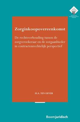 Zorginkoopovereenkomst Zorginkoopovereenkomst