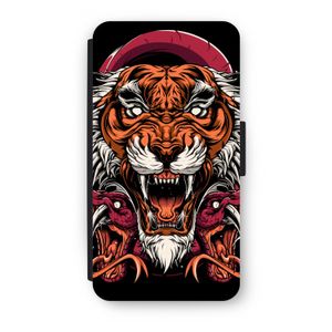 Tiger and Rattlesnakes: iPhone XS Flip Hoesje